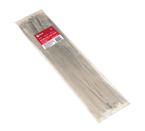 Хомут AISI 304 из нержавеющей стали, 12x680 (100 шт.) FlexLock PROximaplc-fl-tss-304-12x680EKF