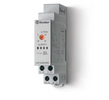 Модульный электронный лестничный таймер 1-функциональный; 1NO 16A; 3- или 4-проводная схема; питание 230В АC; ширина 17.5мм  148182300000  Finder