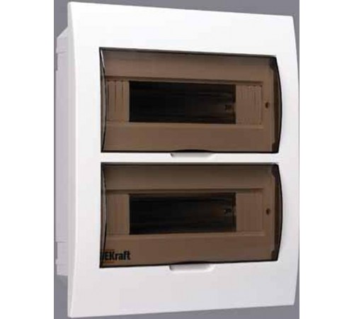 Корпус пластиковый встраиваемый 24 модуля, IP41, ЩРВ-П-24  31006DEK  DEKraft