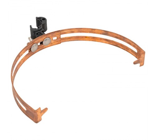 Держатель коньковый регулируемый с пластиковым фиксатором 130-240мм Cu EKFPROxima   lp-d2204-cu   EKF