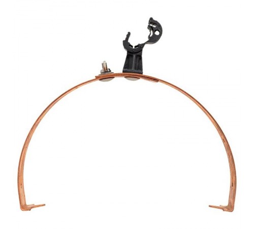 Держатель коньковый регулируемый с пластиковым фиксатором 130-240мм Cu EKFPROxima   lp-d2204-cu   EKF