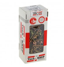 Саморезы универсальные 45х4,5 мм (200 шт) желтые - коробка с окном ( 0,644 кг)  102255  Tech-KREP