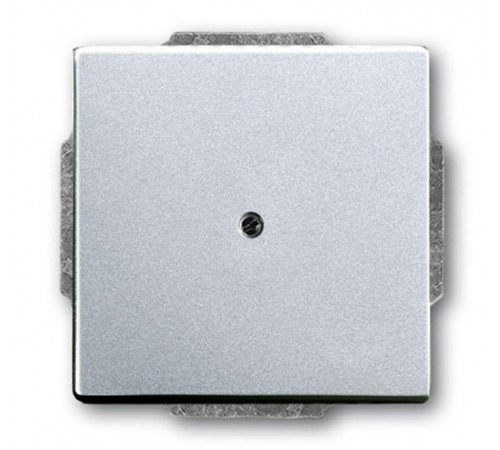 Заглушка с суппортом, серия solo/future, цвет серебристо-алюминиевый  1710-0-3664   2CKA001710A3664  ABB