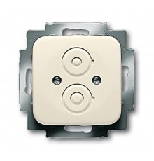 Рамка центральная с суппортом Busch-Duro 2000 SI, цвет слоновая кость  1710-0-0698   2CKA001710A0698  ABB