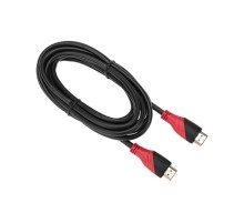 Шнур HDMI - HDMI с фильтрами, длина 3 метра (GOLD) (PVC пакет)  17-6205  REXANT