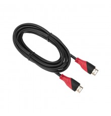 Шнур HDMI - HDMI с фильтрами, длина 3 метра (GOLD) (PVC пакет)  17-6205  REXANT