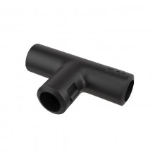 Тройник открывающийся, IP40, д.20мм, черный  50620B  DKC