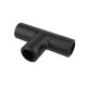 Тройник открывающийся, IP40, д.20мм, черный  50620B  DKC