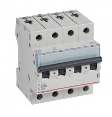 Выключатель автоматический четырехполюсный TX3 6000 50А C 10кА  403963  Legrand