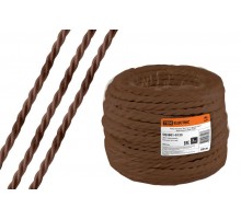 Ретро провод "Эко" 3х1,5 витой ГОСТ коричневый (50м)  SQ2801-0123  TDM