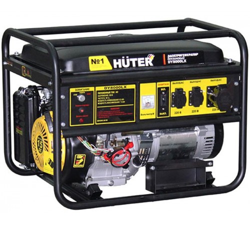 Электрогенератор DY8000LX   64/1/19  HUTER