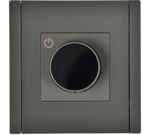 FORTE&PIANO Термостат электронный с индикацией FP352 серый  FP-RT11-K03  IEK