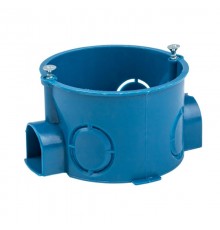 Коробка установочная КМТ-010-002 для твердых стен (68х42) с саморезами IP20 розничный стикер PROxima  plc-kmt-010-002-r  EKF