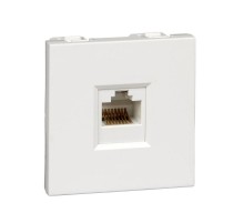 Altira Белый Розетка W45 1XRJ45 Cat.5E формата 45Х22,5 RAL 9010  RIN-145K5E-BE  SE