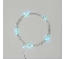 Гирлянда "Роса", 2 м, 20 диодов, цвет голубой  303-003  NEON-NIGHT