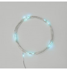 Гирлянда "Роса", 2 м, 20 диодов, цвет голубой  303-003  NEON-NIGHT