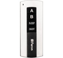 Выключатель дистанционный 230V 1000W TM75 2-х канальный 30м с пультом управления, черное серебро  23344  FERON