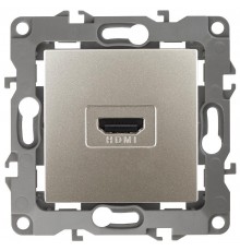 Розетка HDMI 12-3114-15  ,  перламутр  Б0027490  ЭРА