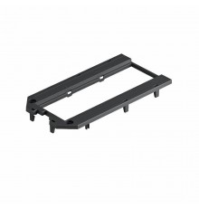 Накладка монтажной коробки UT4 для 3xModul45 147x76 мм (полиамид,черный) (UT4 P3)  7408761  OBO Bettermann