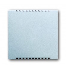 Плата центральная (накладка) для усилителя мощности светорег. 6594 U, , серия solo/future, цвет серебр.-алюм.  6599-0-2885   2CKA006599A2885  ABB