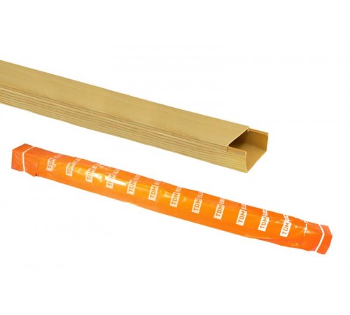 Кабель-канал 20х10 желтая сосна 3D (100м)  SQ0402-0604  TDM