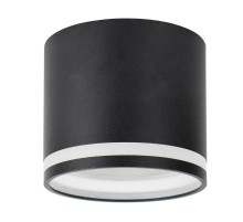 Светильник потолочный под лампу макс 12W, 230V, GX53, черный, HL362  41997  FERON