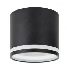 Светильник потолочный под лампу макс 12W, 230V, GX53, черный, HL362  41997  FERON