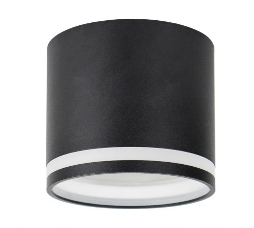 Светильник потолочный под лампу макс 12W, 230V, GX53, черный, HL362  41997  FERON