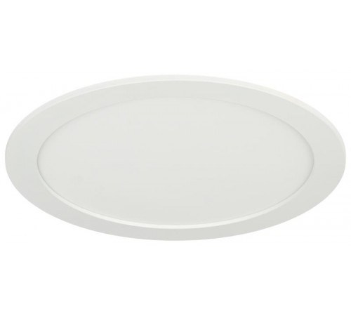Светильник светодиодный встраиваемый downlight LED 1 24Вт 4000К белый круг  Б0019460  ЭРА