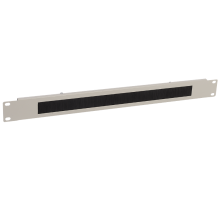 19" щеточный ввод, 2U, серый  BE35-02U  ITK