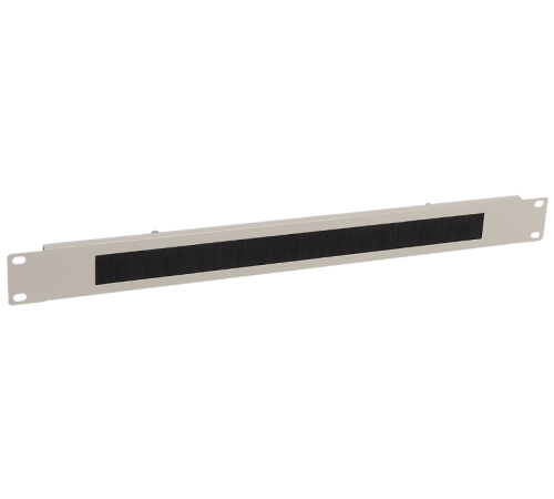 19" щеточный ввод, 2U, серый  BE35-02U  ITK