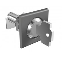 Блокировка замком с ключом в положениях вкачен/тест/выкачен KLP-A ключ типа RonProf Kirk E1.2 2-й ключ  1SDA073835R1  ABB