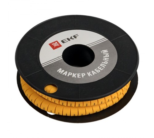 Маркер кабельный 4,0 мм2 "L" (500 шт.) (ЕС-2) PROxima  plc-KM-4-L  EKF