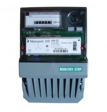 Счетчик Меркурий 230 AM-02 10-100А/400В (1 тар.) МЕХ (монт. пл.)