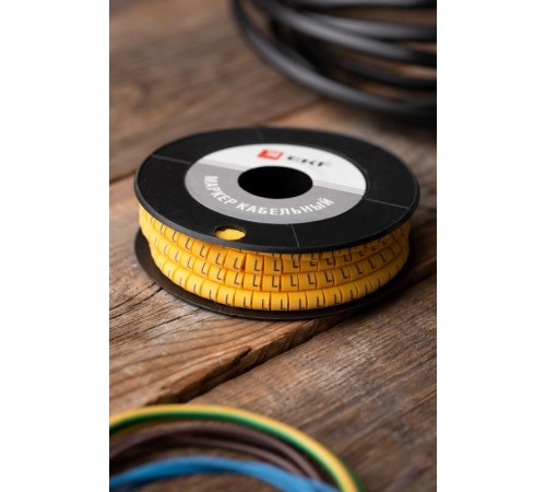 Маркер кабельный 4,0 мм2 "L" (500 шт.) (ЕС-2) PROxima  plc-KM-4-L  EKF