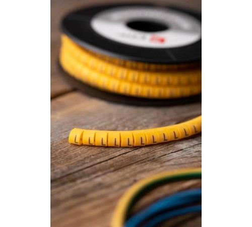 Маркер кабельный 4,0 мм2 "L" (500 шт.) (ЕС-2) PROxima  plc-KM-4-L  EKF