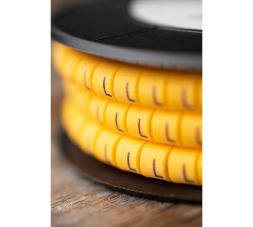 Маркер кабельный 4,0 мм2 "L" (500 шт.) (ЕС-2) PROxima  plc-KM-4-L  EKF