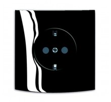 Розетка SCHUKO 16А 250В в корпусе,KS, серия triton, цвет слоновая кость  2013-0-5258   2CKA002013A5258  ABB