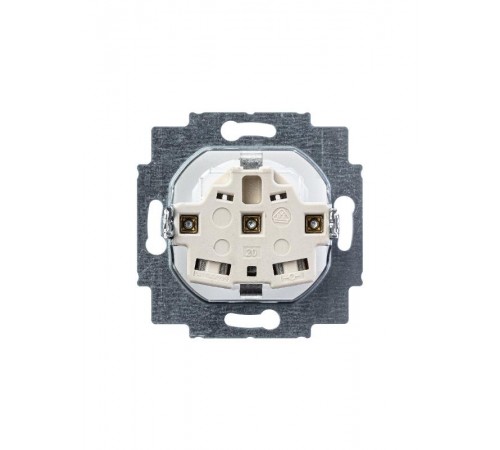 ABB Levit Жемчуг / ледяной Розетка с з/к со шторками 16А  5520H-A03457 68W  2CHH203457A6068  ABB