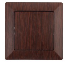 4-101-10 Intro Выключатель, 10А-250В, СУ, Solo, венге  Б0043268  Intro