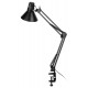 Светильник настольный струбцина  N-121 40Вт ЛН/КЛЛ Е27 черный  C0041454  ЭРА