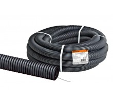 Труба гибкая гофрированная FRHF 25мм с протяжкой легкая (75 м)  SQ0413-1025  TDM
