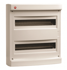 Щиток настенный без двери 36модулей IP40, серый с клеммным блоком в комплекте 2х87512  83936  DKC