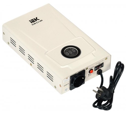 Стабилизатор напр. 1-ф. настен. 0,5кВА SLIM  IVS22-1-D05-09  IEK