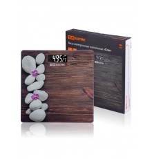 Весы электронные напольные "Спа", стекло, деление 0,01 кг, макс. 180 кг, 28х28 см, TDM  SQ4012-0004  TDM