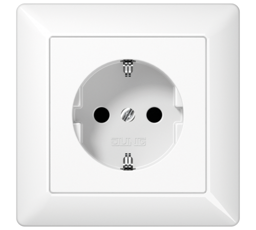SCHUKO®-розетка 16 A / 250 B ~ AS1521WW Jung