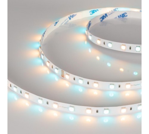Лента светодиодная RT-B60-10mm 24V RGBW-Warm (14.4 W/m, IP20, 5060, 5m) (arlight, Открытый)  018327(2)  Arlight