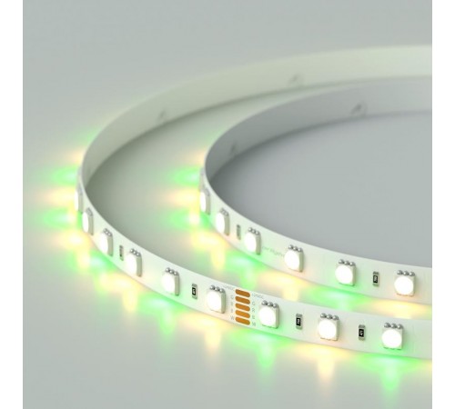 Лента светодиодная RT-B60-10mm 24V RGBW-Warm (14.4 W/m, IP20, 5060, 5m) (arlight, Открытый)  018327(2)  Arlight