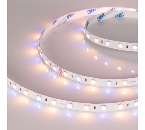 Лента светодиодная RT-B60-10mm 24V RGBW-Warm (14.4 W/m, IP20, 5060, 5m) (arlight, Открытый)  018327(2)  Arlight
