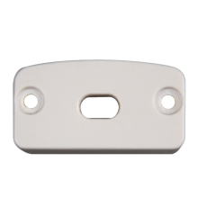 Заглушка торцевая для алюминиевого профиля PAL 1808 сквозная 25 штук в упаковке  1037503  Jazzway